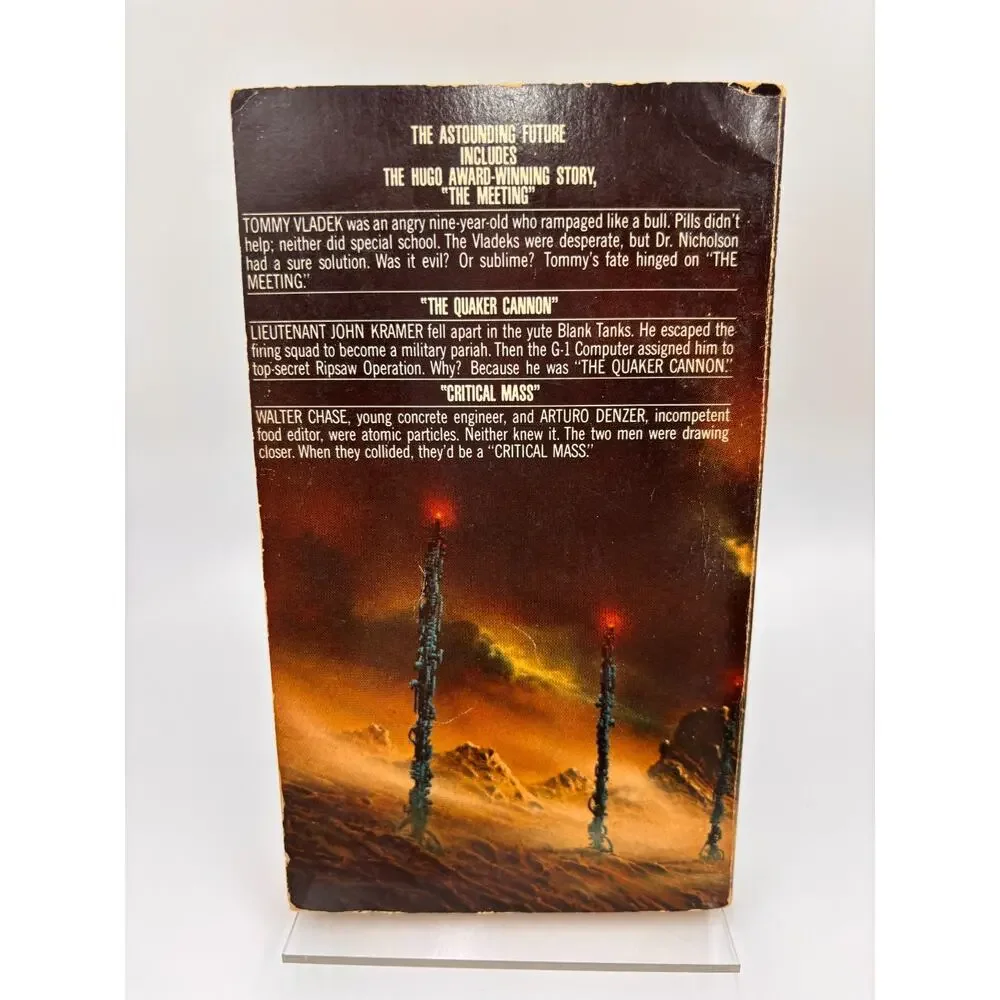 Critical Mass Frederik Pohl Kornbluth Vintage 1977 Sci Fi Short Stories